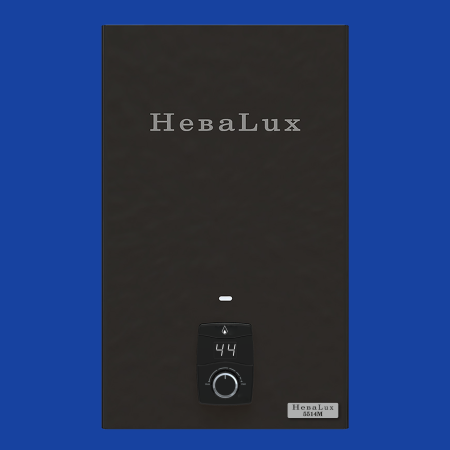 НЕВА Lux 5514М бархат черный на сж. газ колонка газовая (водонагреватель проточный)